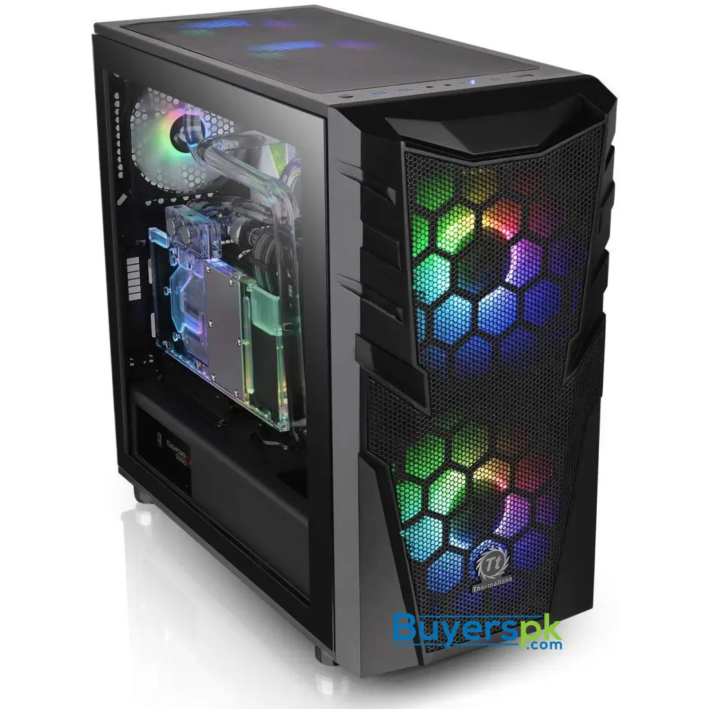 Thermaltake Commander C32 Tg Argb Atx Mid Tower Computer Chassis - Image 5