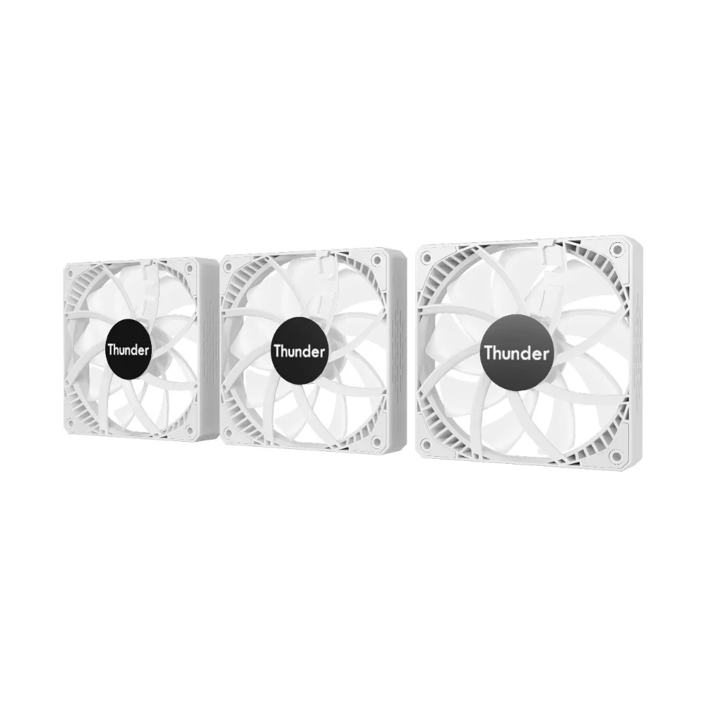 Thunder Case Fan Tornado TCS-90 ARGB Kit White -3 Fans - Image 4