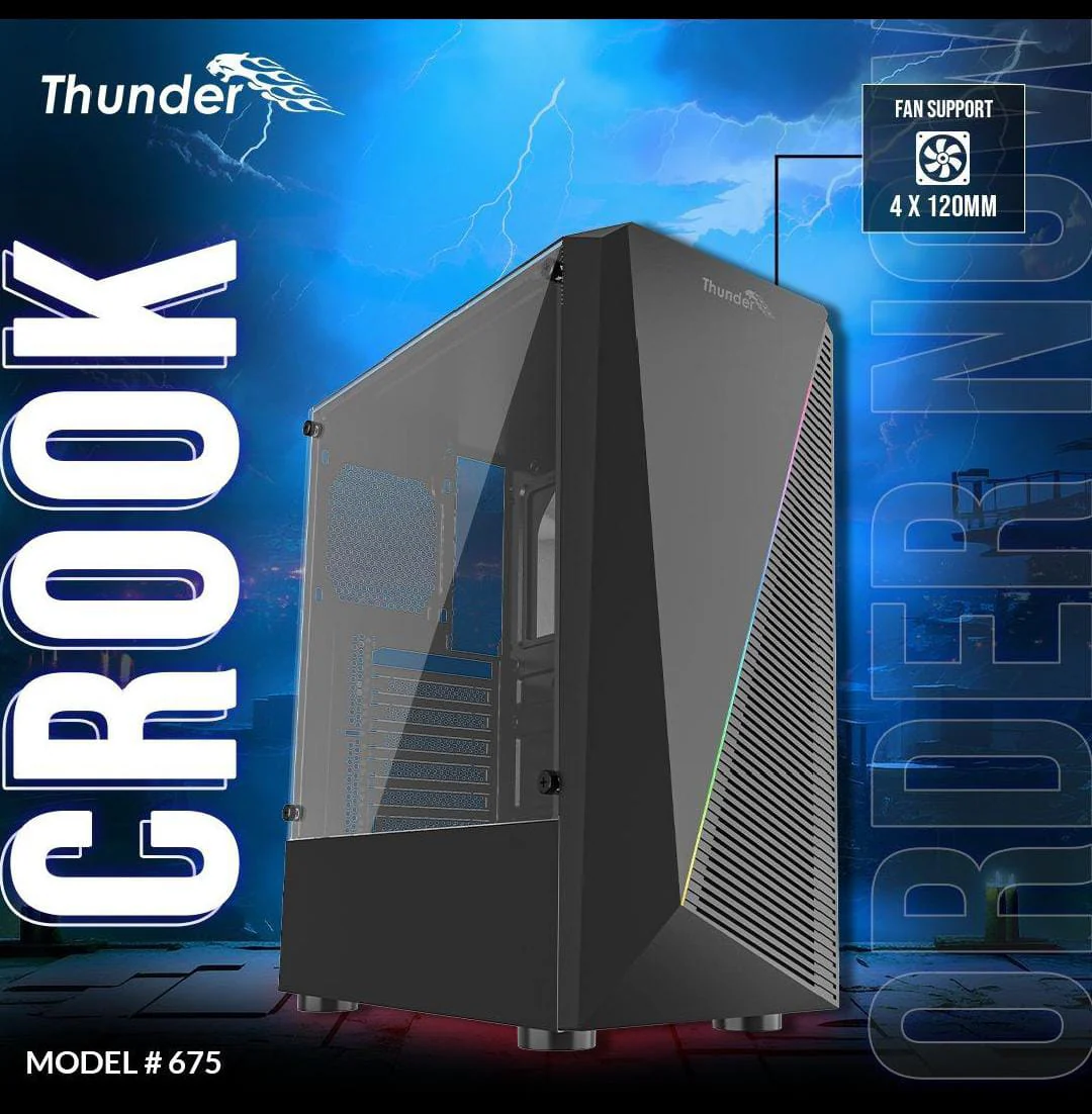 Thunder Casing Crook TGC 675 no Fans