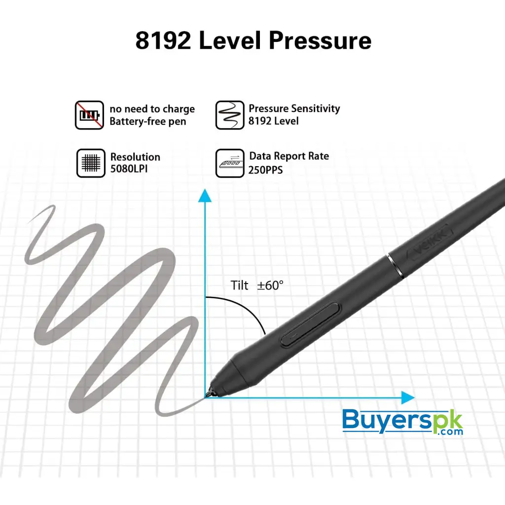 Veikk Vk640 Digital Drawing Graphic Tablet - Image 2
