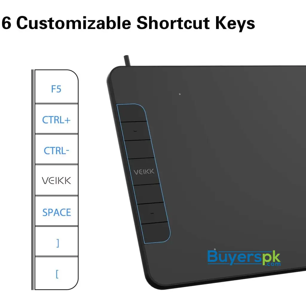 Veikk Vk640 Digital Drawing Graphic Tablet - Image 3