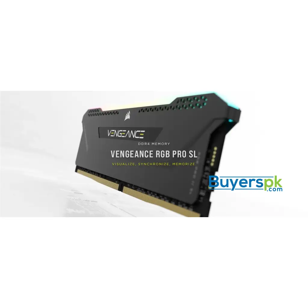 Corsair Vengeance Rgb Pro Sl 16gb (2x8gb) Ddr4 3200mhz Black - Image 2