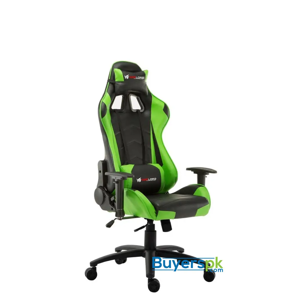 Warlord Huntsmen Gaming Chair - Black/green Huntsmen-green - Image 2