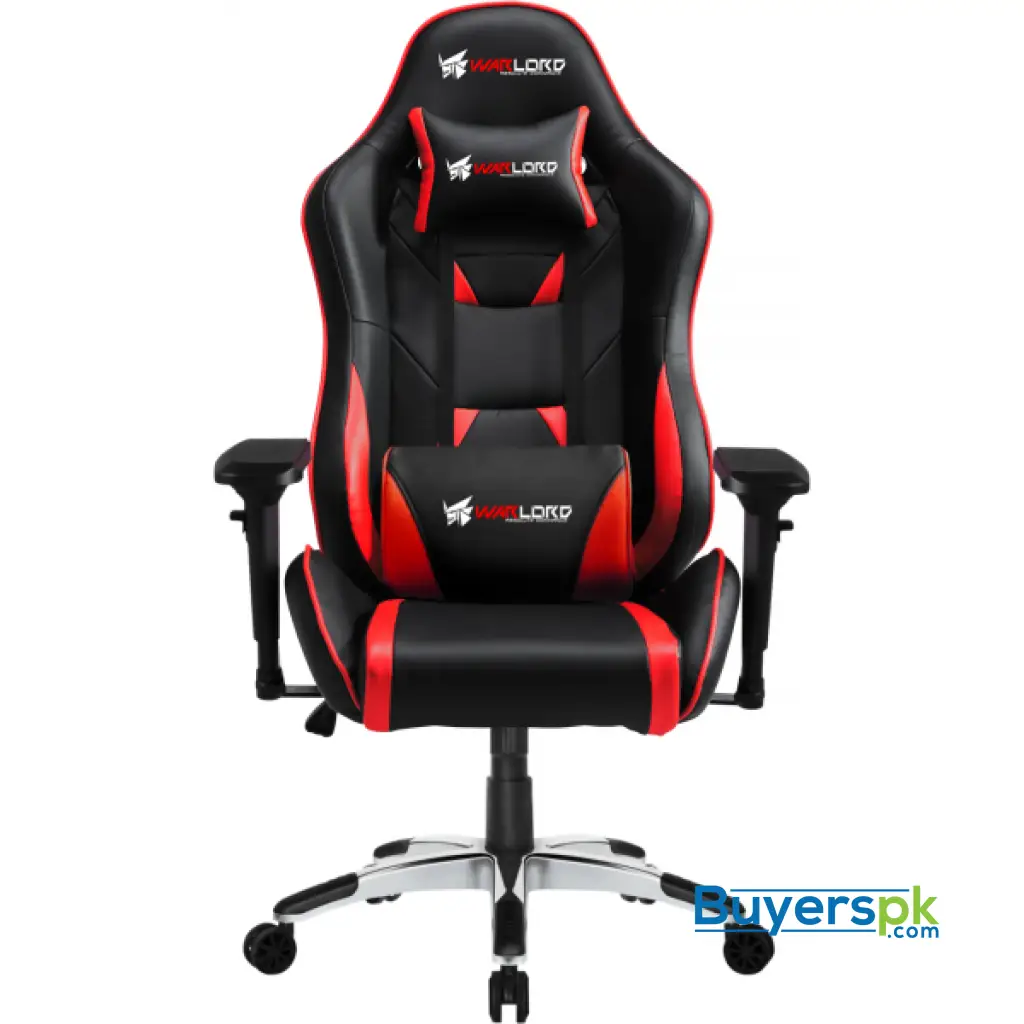Warlord Phantom Gaming Chair - Black/red Phantom-red