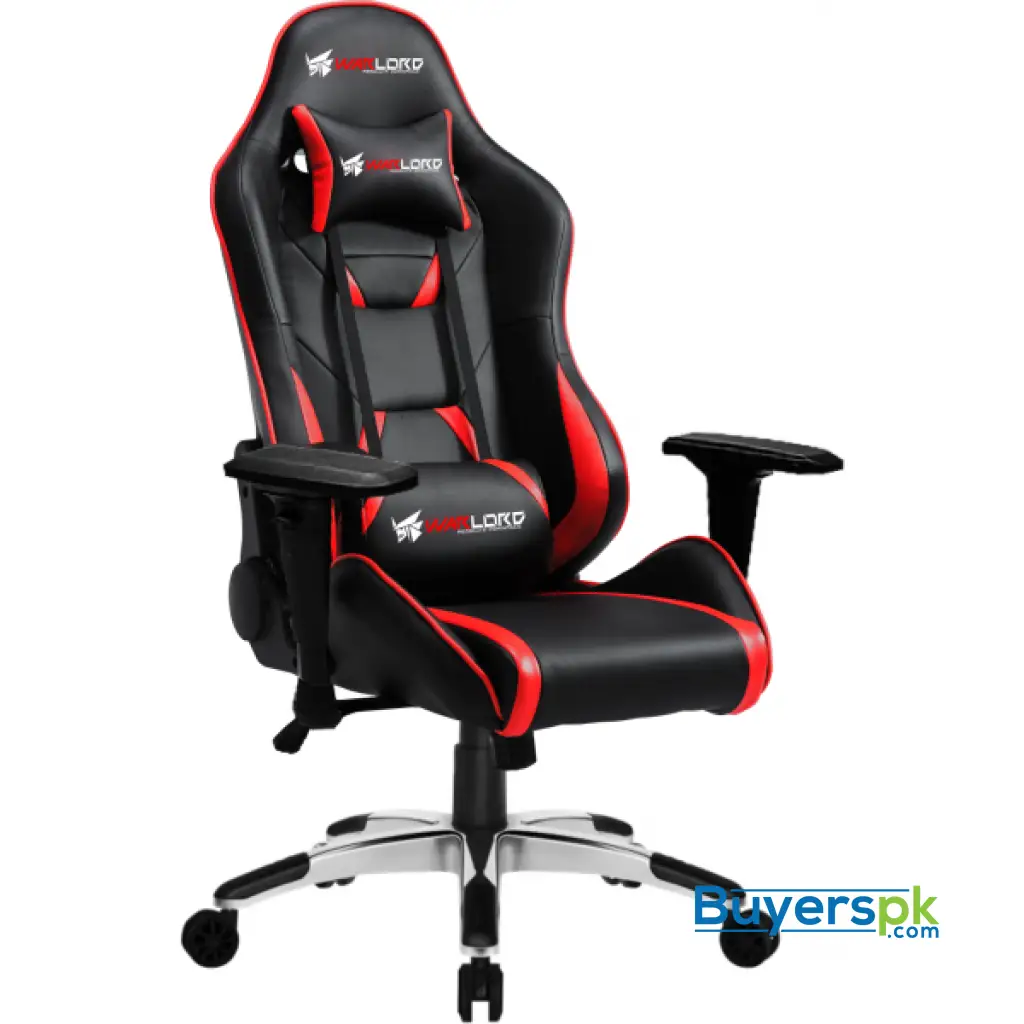 Warlord Phantom Gaming Chair - Black/red Phantom-red - Image 2