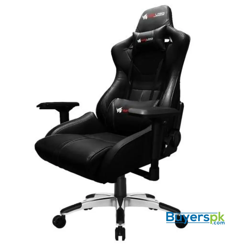 Warlord Templar Gaming Chair - Black Templar-black - Image 2