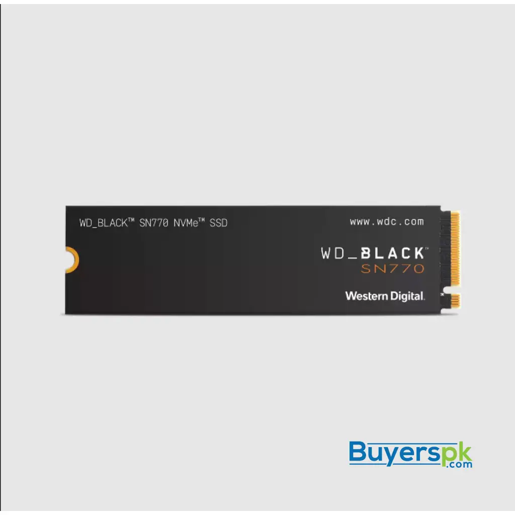 Wd Black Sn770 Ssd Nvme 500gb Used