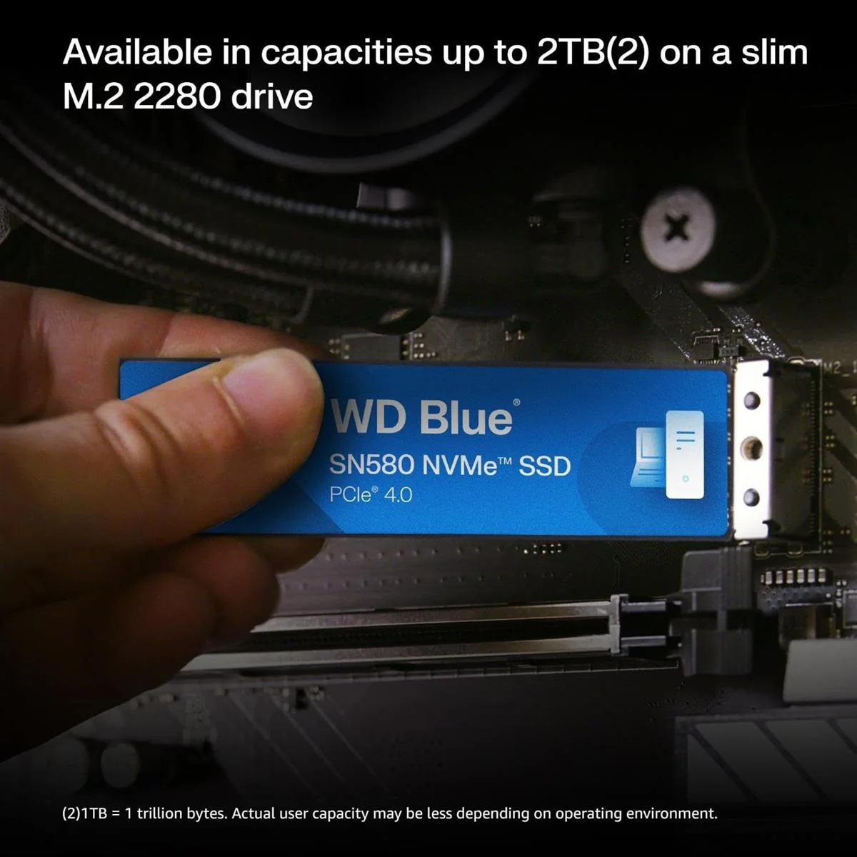 WD Blue M.2 NVME SSD SN580 500GB - Image 2