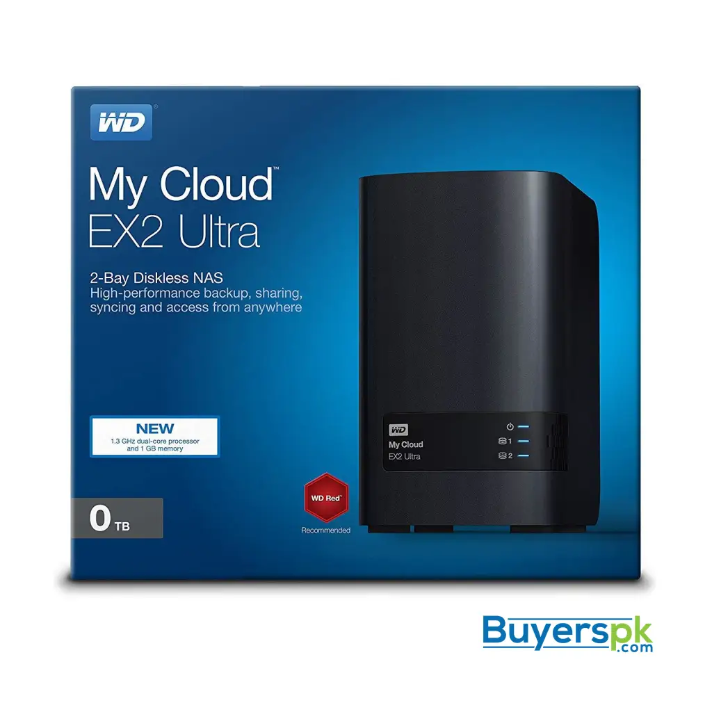 Wd Diskless my Cloud Ex2 Ultra Network Attached Storage - Nas - 2 Bay Nas Wd - Wdbvbz0000nch-nesn 1 - Image 3