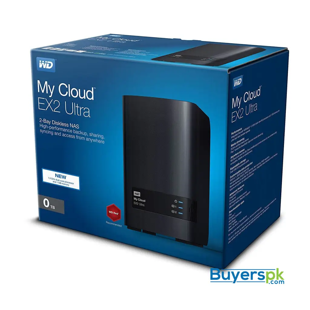 Wd Diskless my Cloud Ex2 Ultra Network Attached Storage - Nas - 2 Bay Nas Wd - Wdbvbz0000nch-nesn 1 - Image 4