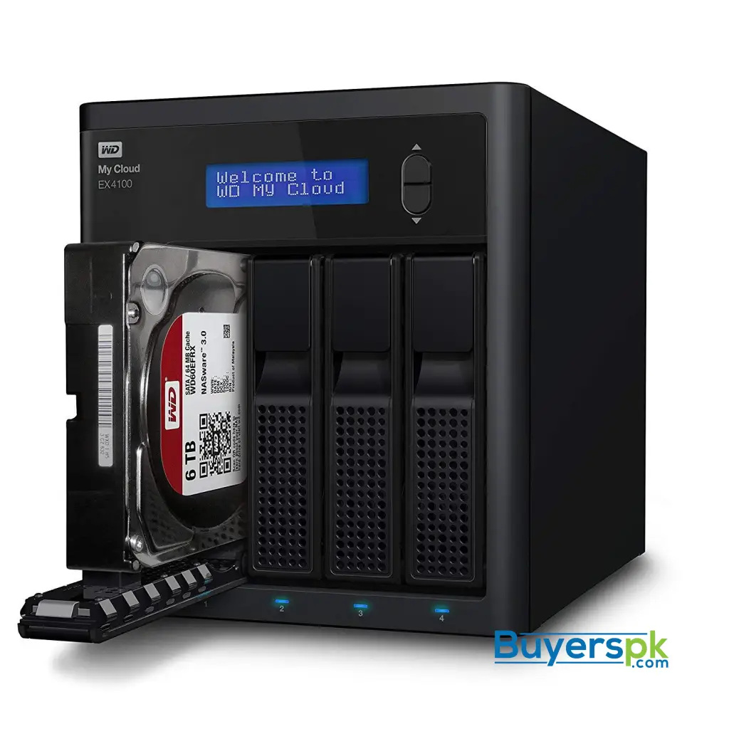 Wd my Cloud Ex4100 Diskless Expert Series 4-bay Network Attached Storage - Nas - 4 Bay Nas Wd - - Image 2