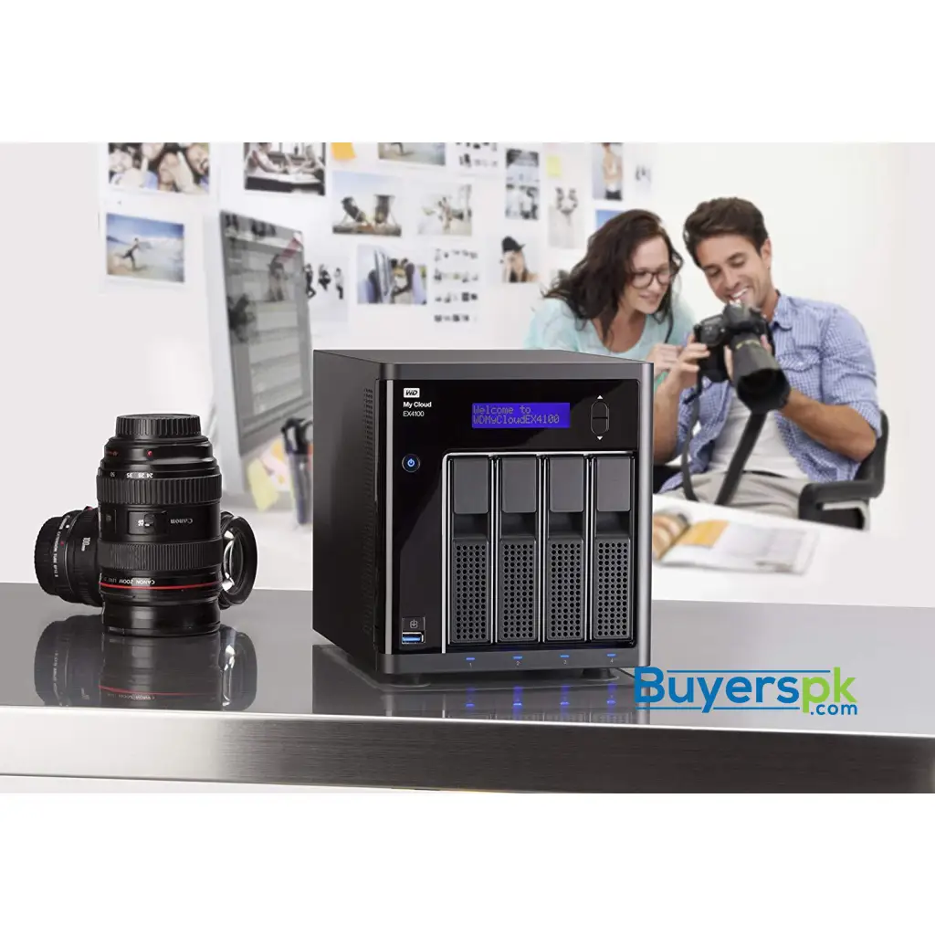 Wd my Cloud Ex4100 Diskless Expert Series 4-bay Network Attached Storage - Nas - 4 Bay Nas Wd - - Image 4