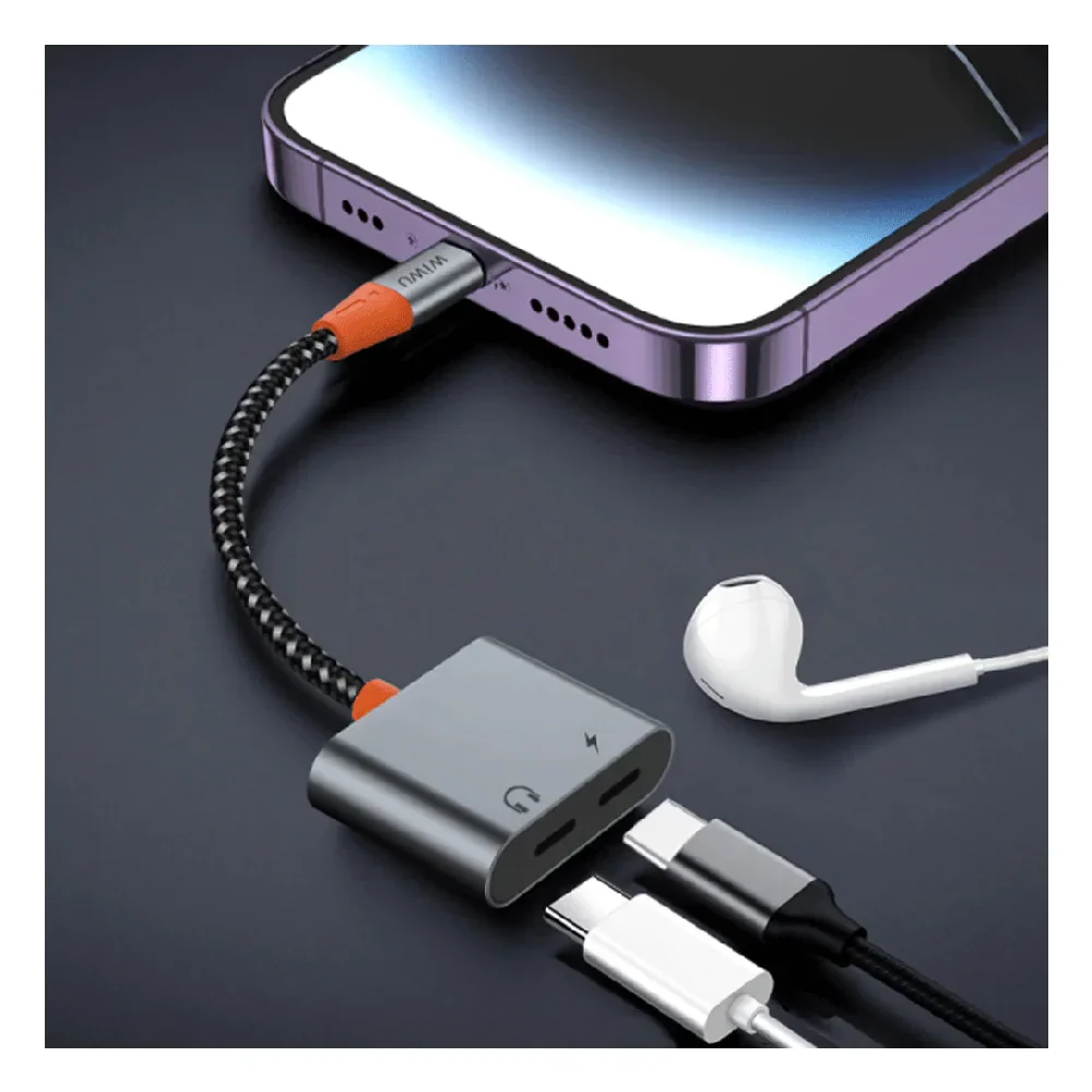 WiWU Adapter LT-11 Audio - Image 2