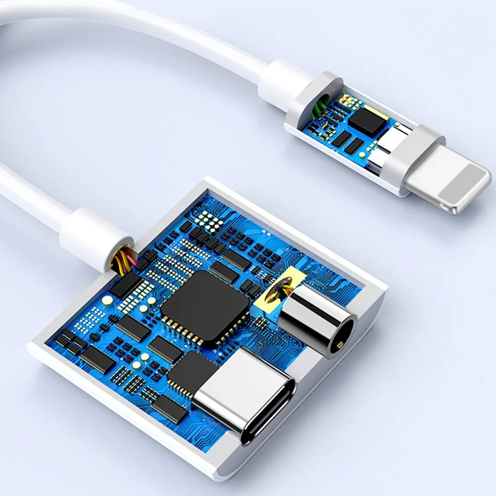 Wiwu Adapter LT01 Pro 2 in 1 - Image 2