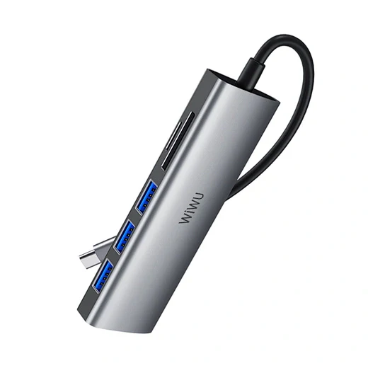 WIWU Converter Alpha 532ST 5 in 1 Laptop USB C Hub - Image 2