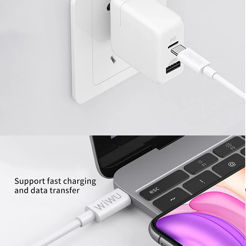 Wiwu Type-C to Lightning Cable WP401 - Image 3