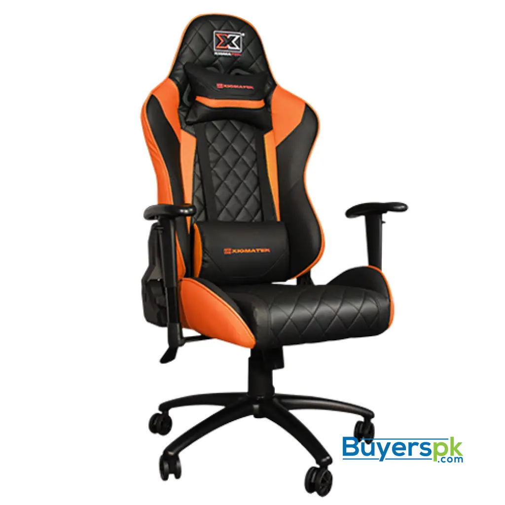 Xigmatek Hairpin Gaming Chair - Orange - Image 2