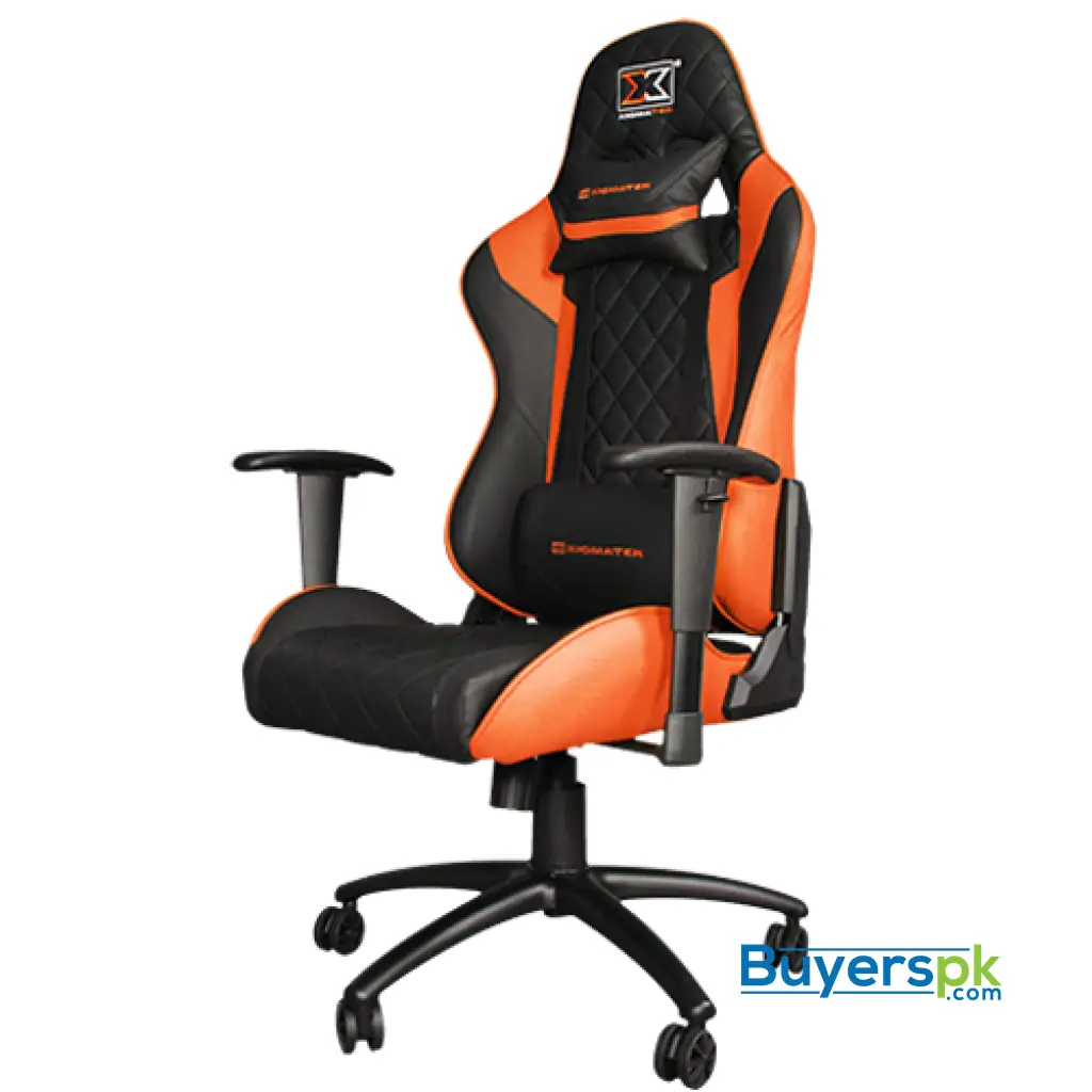 Xigmatek Hairpin Gaming Chair - Orange - Image 3