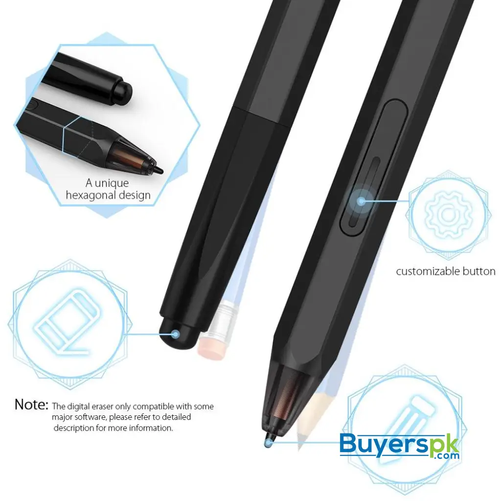 Xp-pen Deco 02 Digital Graphics Drawing Tablet Drawing Pen Tablet - Image 3
