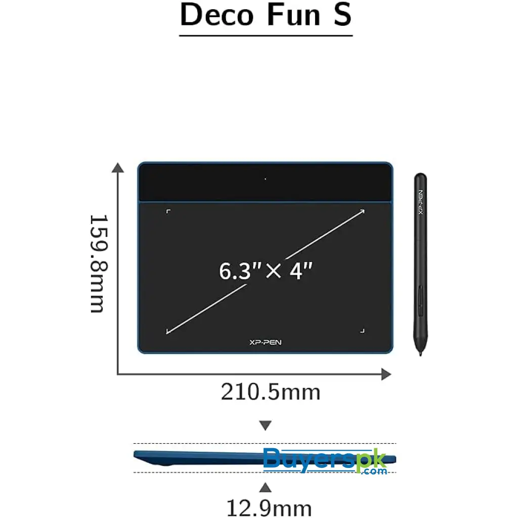 Xp-pen Deco Fun s Graphic Drawing Tablet 6x4 Inches Digital Sketch Pad Osu Tablet for Digital - Image 3