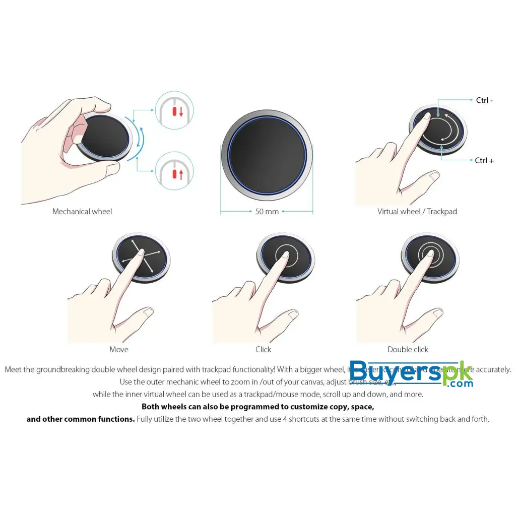 Xp-pen Deco Pro Medium Graphics Drawing Tablet - Image 5