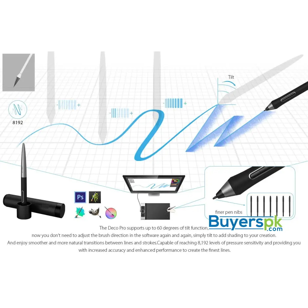 Xp-pen Deco Pro Small Graphics Tablet - Image 3