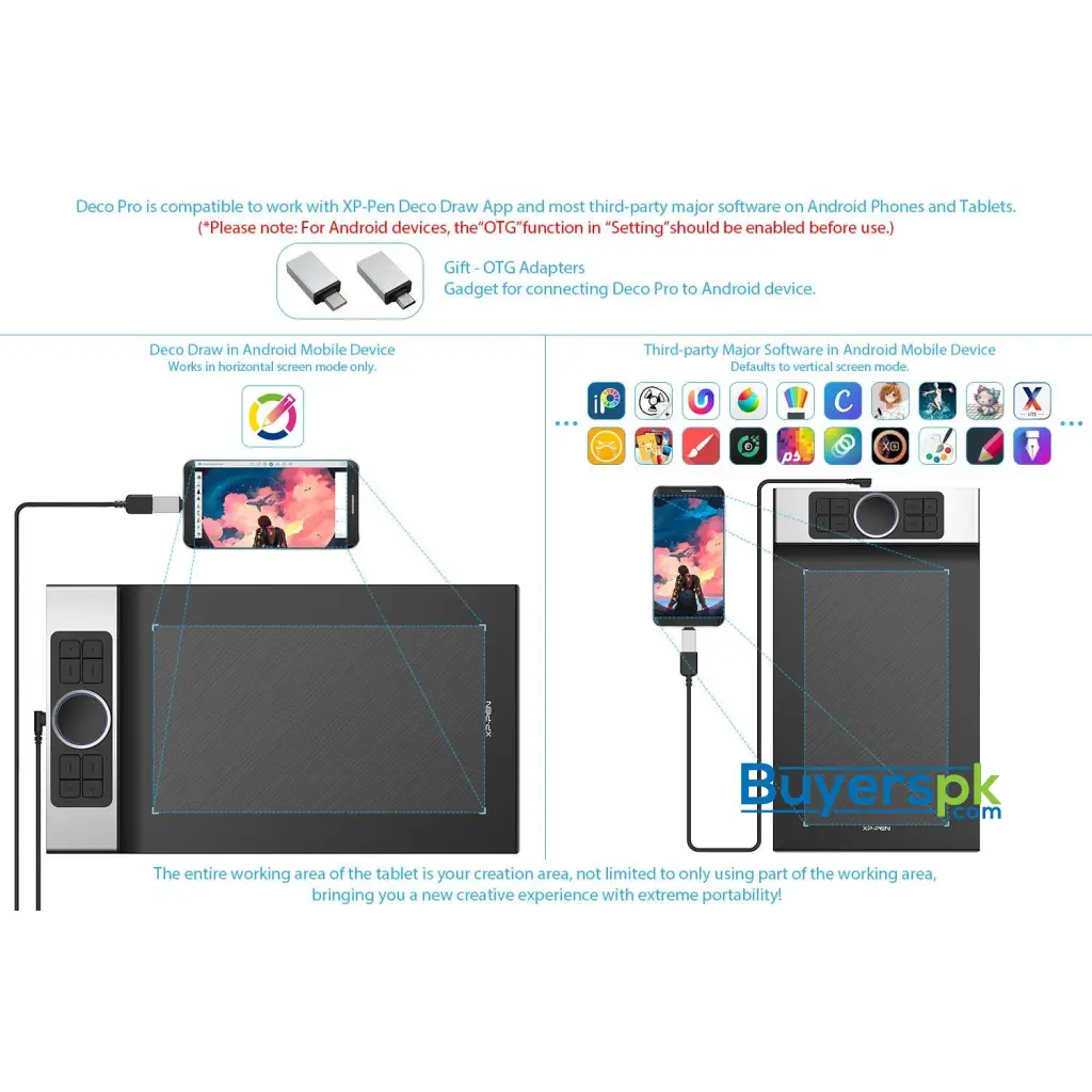 Xp-pen Deco Pro Small Graphics Tablet - Image 8