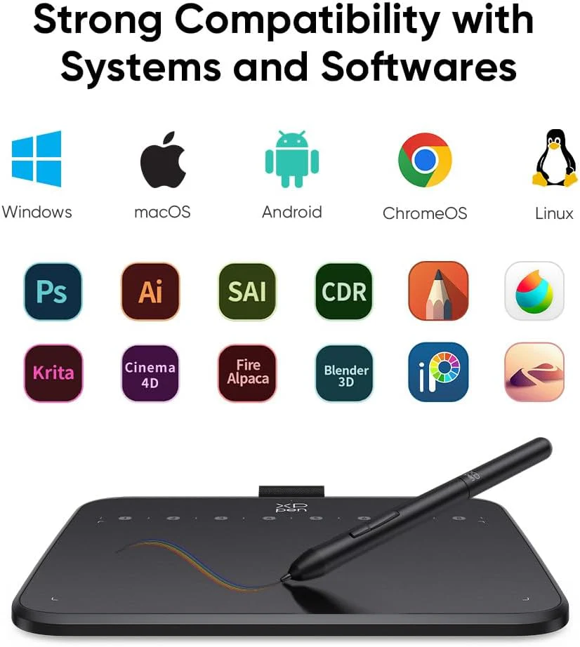 XP Pen Drawing Tablet Deco 640 Graphic Drawing Tablet - Image 5