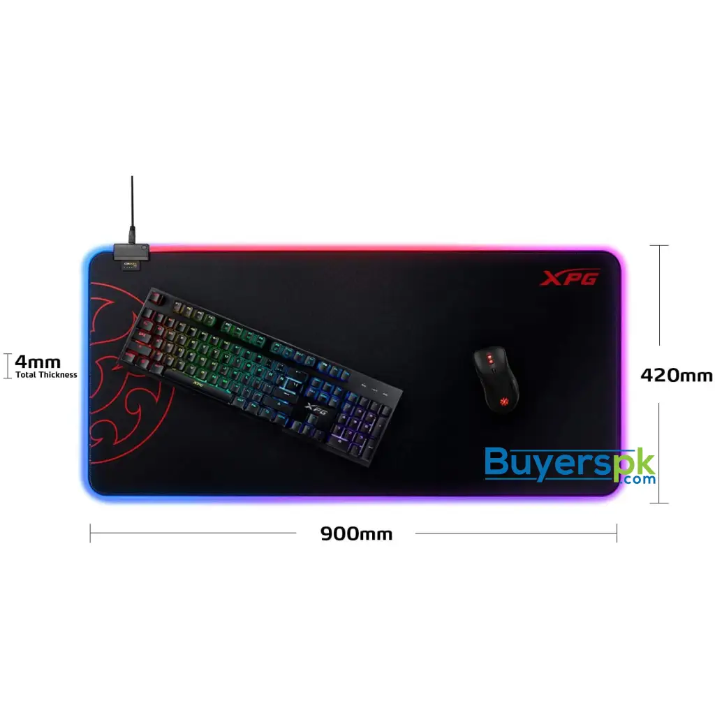 Xpg Battleground Xl Prime Rgb Extra Large Mouse Pad - Image 3