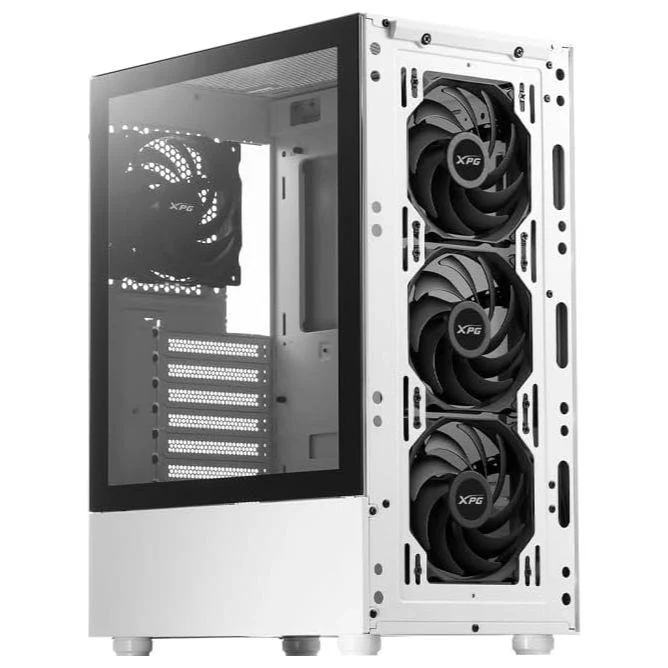 XPG Casing VALOR Mesh Mid Tower Gaming White - Image 4