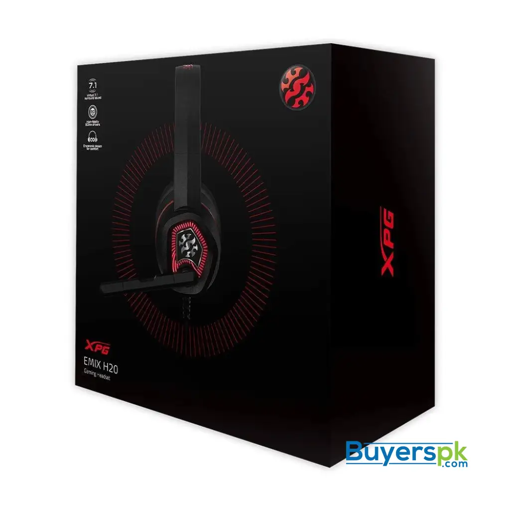 Xpg Emix H20 Wired Virtual 7.1 Surround Sound Rgb Gaming Headset - Image 4