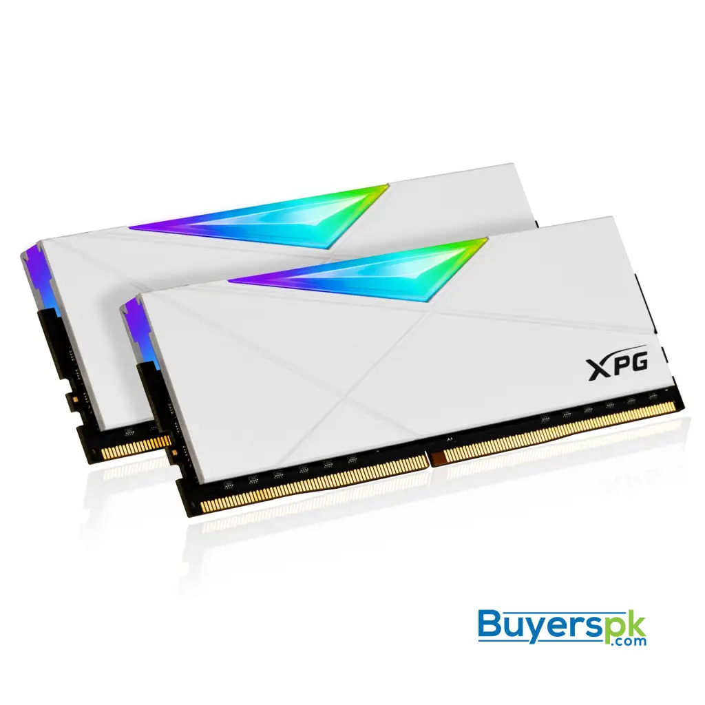 Xpg Spectrix D50 Rgb Desktop Memory: 16gb (2x8gb) Ddr4 3200mhz Cl16 White - Image 2