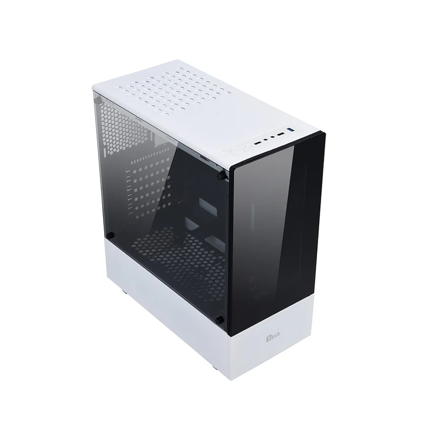 XTech Casing F2 White 3 RGB Fans - Image 2