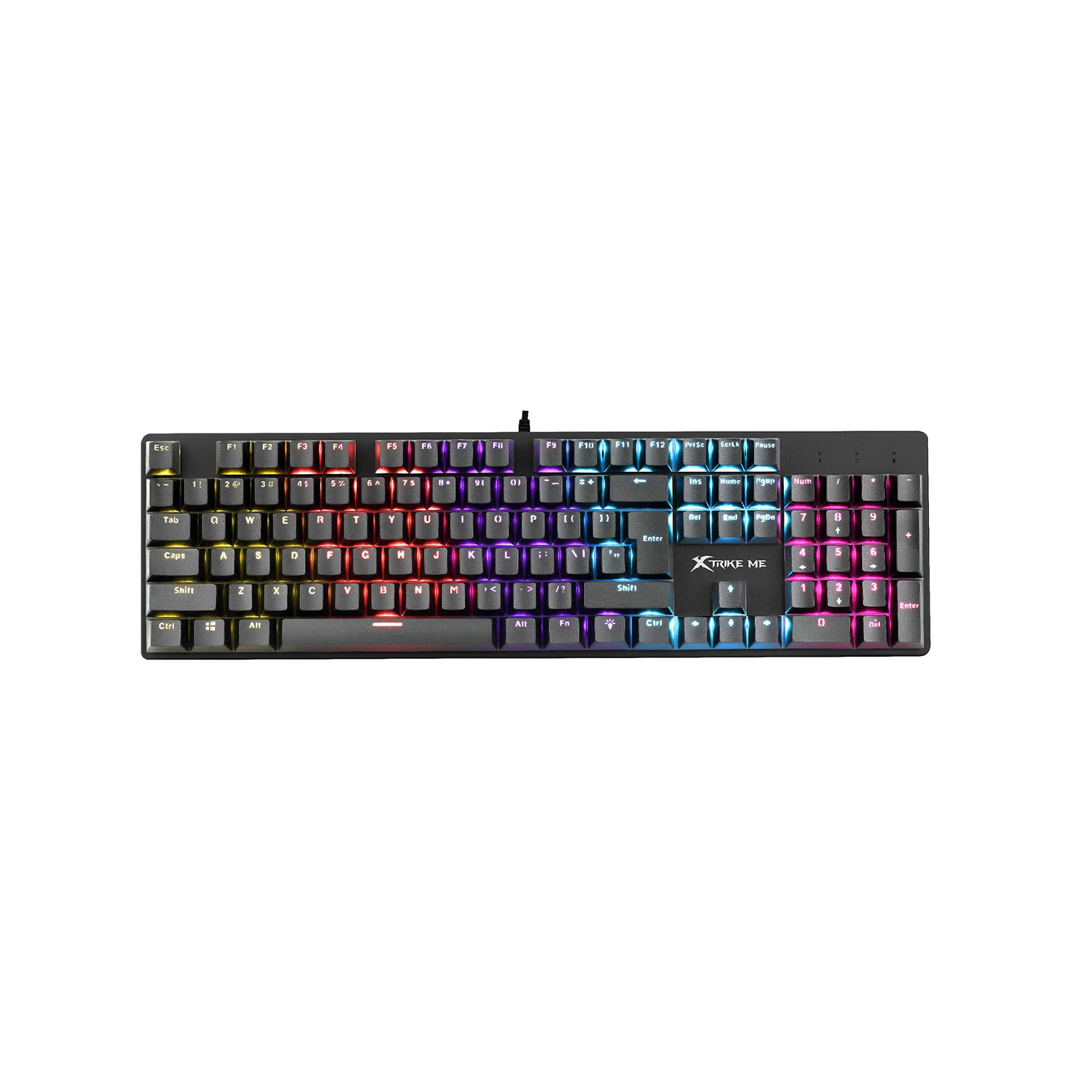 Xtrike Me Keyboard Gk-803 En 104 Mechanical Gaming Black