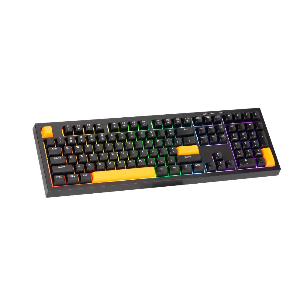 Xtrike Me Keyboard Kb-512 Bk 108 Wired Membrane Usb C Black