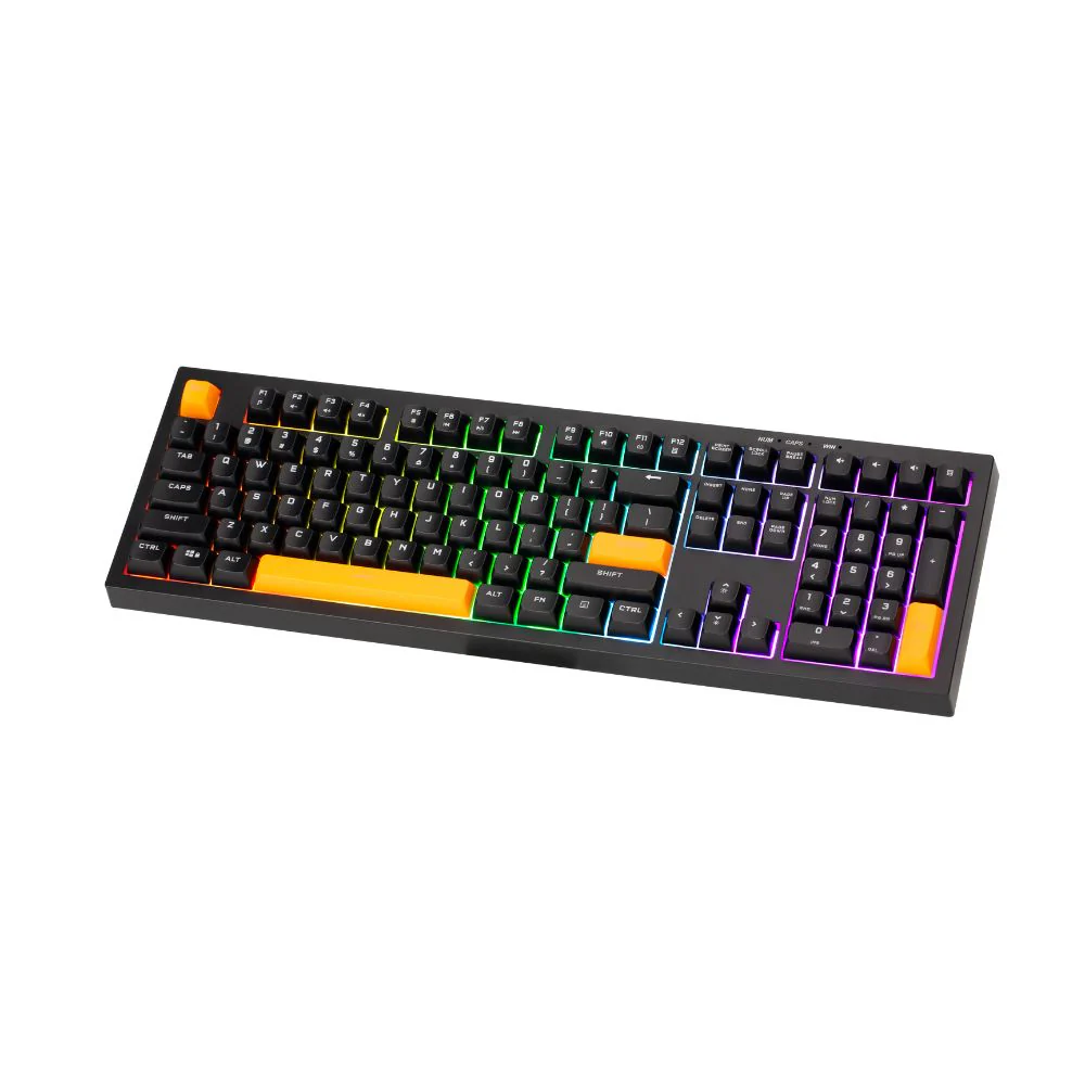 Xtrike Me Keyboard Kb-512 Bk 108 Wired Membrane Usb C Black - Image 3