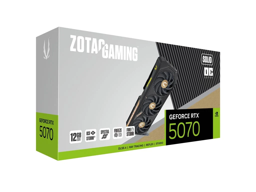 Zotac Graphic Card RTX 5070 Solid OC 12GB - Image 2